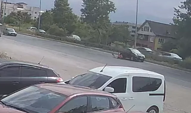 Düzce'de otomobil yayaya çarptı