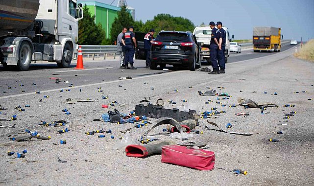 Edirne'de feci kaza: 1 ölü, 1 yaralı
