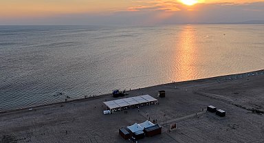 Edirne'de İpsala Halk Plajı coşkuyla açıldı