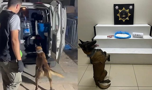 Edremit'te 3 kilo metamfetamin ele geçirildi: 2 kişi tutuklandı