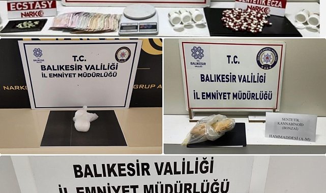 Edremit'te uyuşturucu operasyonu