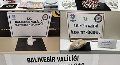 Edremit'te uyuşturucu operasyonu