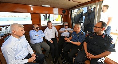 Edremit'te Vali'den 'Polis Botu'nda inceleme