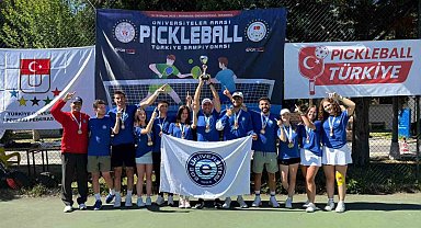 Ege Üniversitesi Pickleball Takımı Türkiye şampiyonu oldu