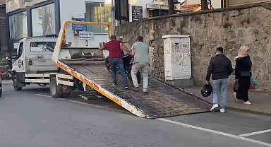 Ehliyetsiz sürücü sahte plakayla yakalandı