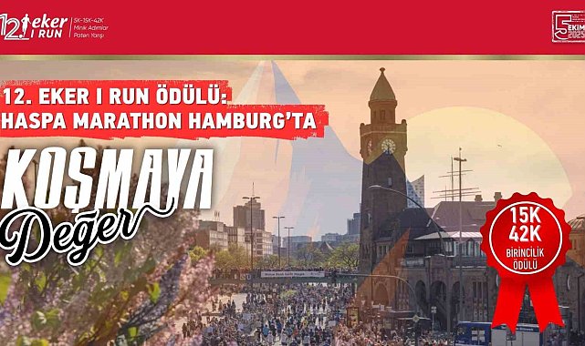 Eker I Run şampiyonları, Haspa Marathon Hamburg'a katılma hakkı kazanacak