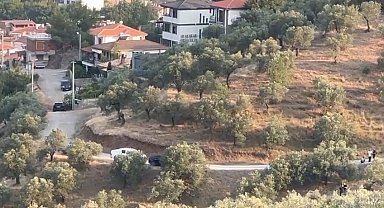 Ekrem İmamoğlu'nun babasına ait olduğu iddia edilen Güre'deki arazide arama yapıldı