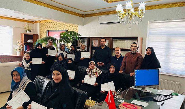 Elazığ'da gassallık kursu sona erdi