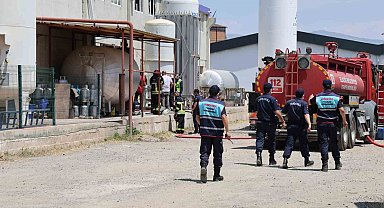 Elazığ'da gaz dolum tesisinde patlama: 3 kişi gazdan etkilendi
