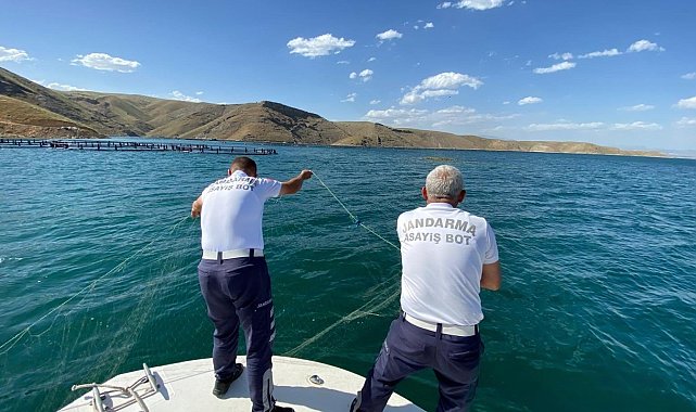 Elazığ'da kaçak avlanan 65 kilo balık ele geçirildi