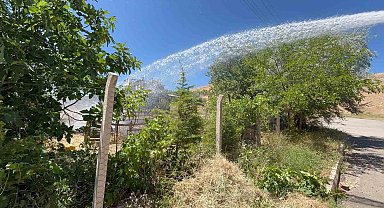 Elazığ'da korkutan yangın