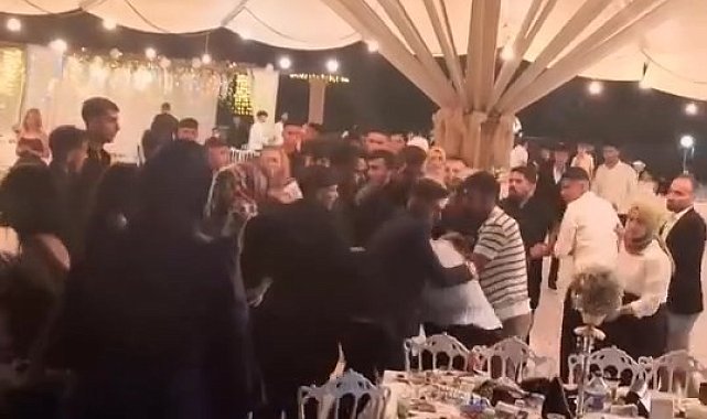 Elazığ'da mezuniyet balosunda kavga