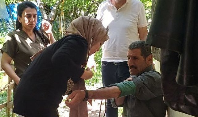 Elazığ'da mobil sağlık taraması hizmeti