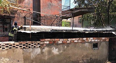 Elazığ'da odunluk yangını: 1 yaralı