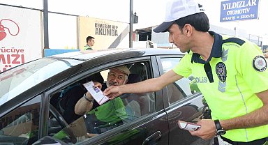Elazığ'da polis ekiplerinden bayram denetimi