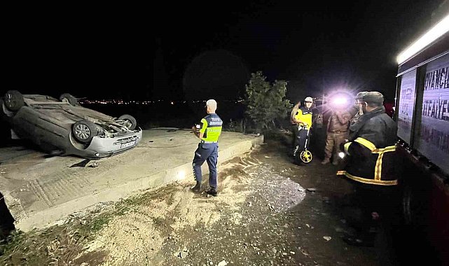 Elazığ'da trafik kazası: 1 yaralı