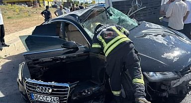 Elazığ'da trafik kazası: 2 yaralı