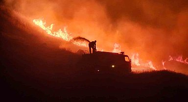 Elazığ'da yangın: Köy tedbir amaçlı boşaltılıyor