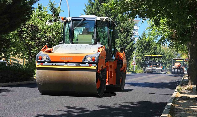Elazığ'da yol bakım ve asfalt çalışmaları sürüyor