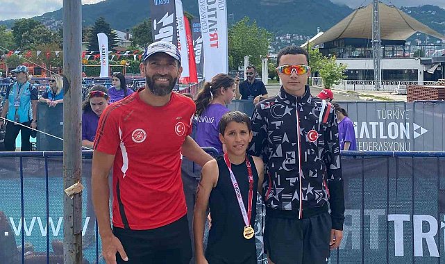 Elazığ'ın triatlonda ilk derecesi