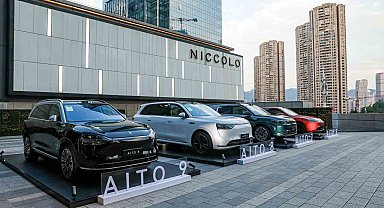 Elektrikli araç markası AITO, yeni modellerini medya temsilcilerine tanıttı