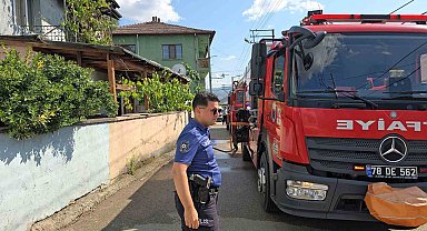 Elektrikli battaniye evi küle çevirdi
