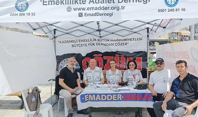 EMADDER temsilcileri hak arayışlarını Gemlik'te sürdürdü