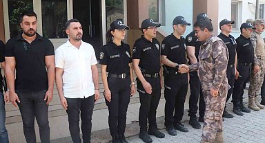 Emniyet Müdürü Yılmaz sınırda bayram mesaisinde