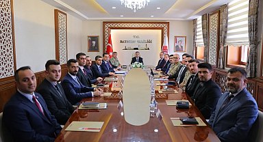 Emniyet ve jandarma birimlerinin yürüttüğü faaliyetler toplantıda değerlendirildi