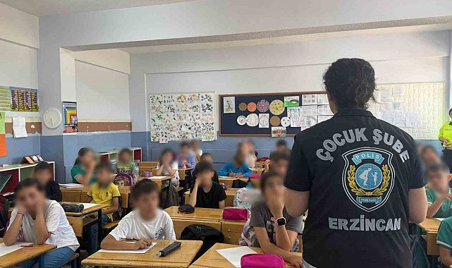 Emniyetten çocuklara suçtan korunma eğitimi