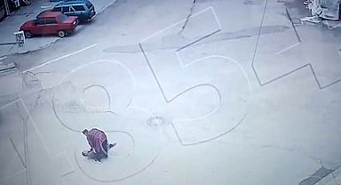 Engelli gence sokak ortasında saldırı