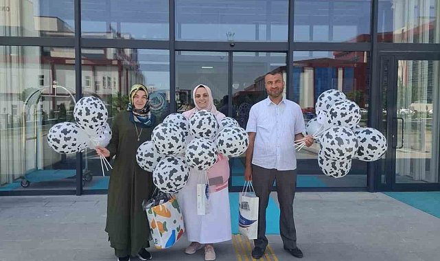 Engelsiz Kur'an Kursu öğrencilerinden hastalara bayram sürprizi