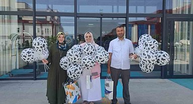 Engelsiz Kur'an Kursu öğrencilerinden hastalara bayram sürprizi