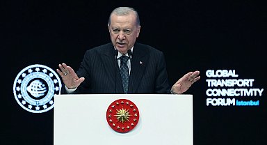 Erdoğan: Türkiye, bölgesel ulaşımda küresel güç olacak