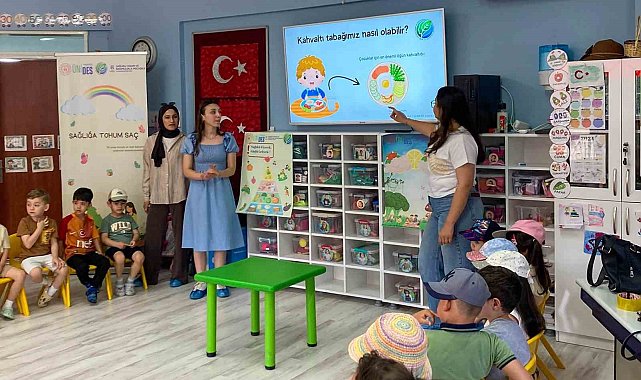 Erken yaşta sağlık ve doğa farkındalığı kazandılar