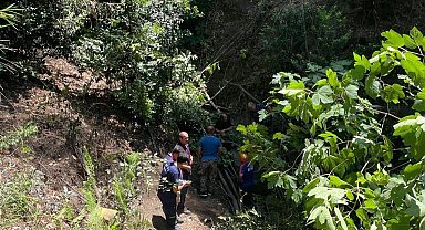 Erzin'de uçurumdan düşen şahıs yaralandı