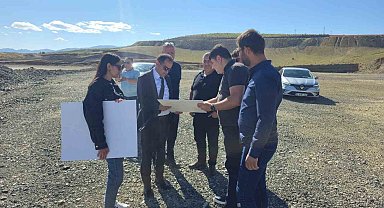 Erzincan Besi Organize Sanayi Bölgesinde çalışmalar devam ediyor