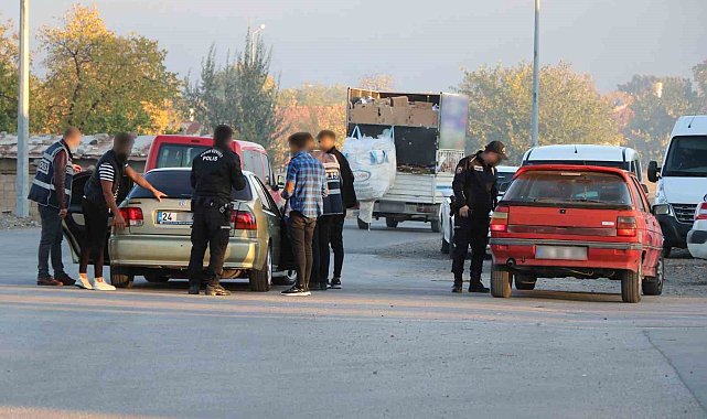 Erzincan'da aranması bulunan 26 şahıs yakalandı