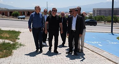 Esentepe'de devam eden çalışmalar incelendi