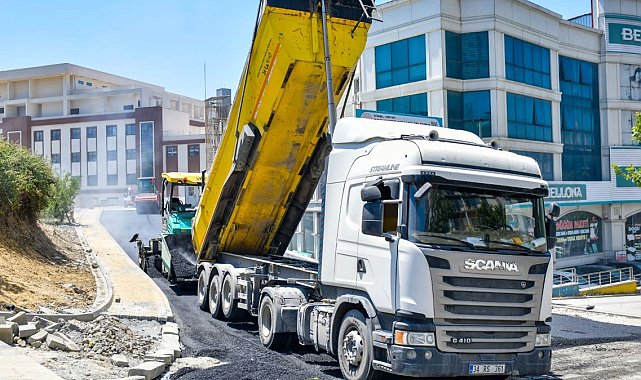 Esenyurt Belediyesi'nin Fatih Mahallesi'nde ki asfalt ve çevre düzenleme çalışmaları tamamlandı