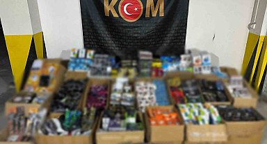 Eskişehir'de 6 bin 171 adet gümrük kaçağı malzeme ele geçirildi, 1 kişi tutuklandı