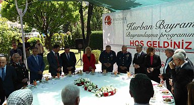 Eskişehir'de bayramlaşma töreni