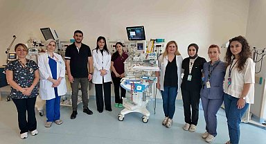 Eskişehir'de yenidoğan bebekte nadir görülen ameliyat başarısı