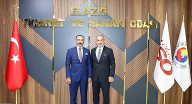 ETSO Başkanı Alan, Gaziantep Ticaret Odası Başkanı Yıldırım'ı ağırladı