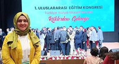 Faik Güngör Ortaokulu, Uluslararası eğitim kongresinde temsil edildi