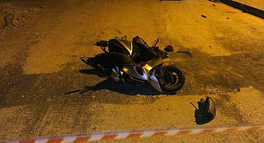 Feci kazada acı detay: Kaskını oğluna takmış