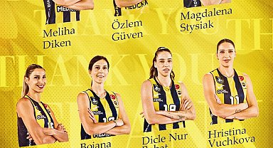 Fenerbahçe Kadın Voleybol Takımı, 7 oyuncuyla yollarını ayırdı