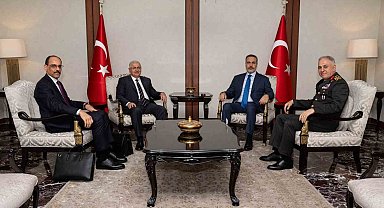 Fidan, Güler, Gürak ve Kalın Dışişleri Bakanlığı'nda bir araya geldi