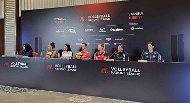 FIVB Kadınlar Milletler Ligi'nin İstanbul etabının basın toplantısı yapıldı