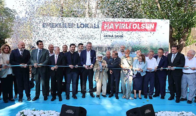 Gaziantep Büyükşehir'den emeklilere özel yeni bir sosyal yaşam alanı